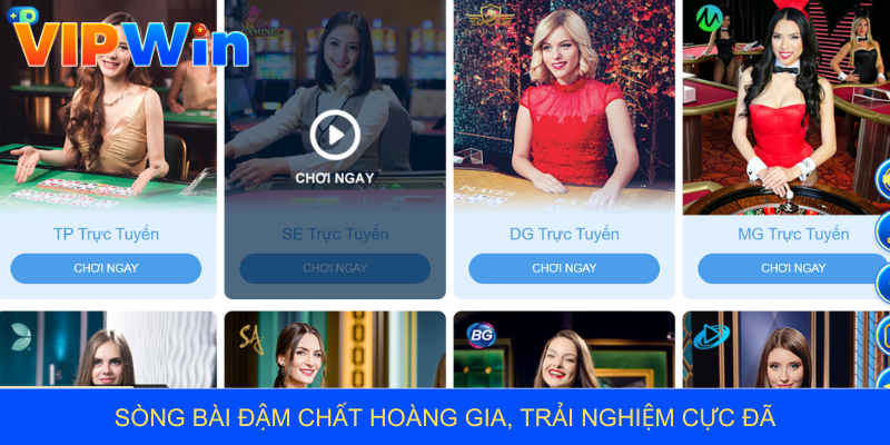 Sòng bài đậm chất hoàng gia, trải nghiệm cực đã